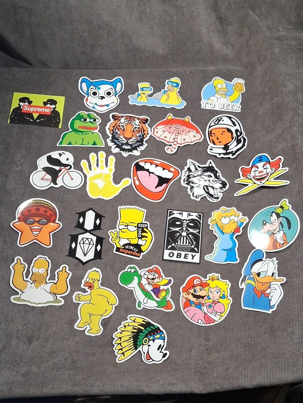 2/$5 Bellśche Random Miscellaneous 25 Pack of Stickers NEW SEALED (4H)